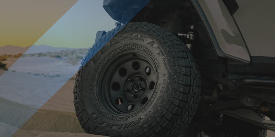 Valid with on 4 select Falken Tires, use promo code at checkout.